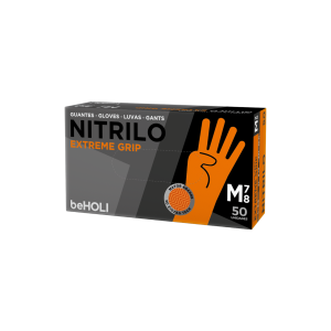 Luvas Nitrilo Extreme Laranja Large s/ Po 50uds
