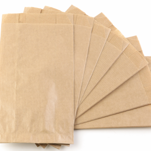 Saqueta Papel Kraft 26x10+6 Cx 1000