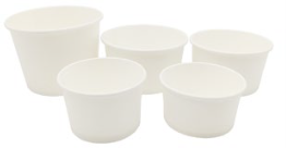 Pote Sopa Cartão c/ Tampa PP 470ml Pack 25uds