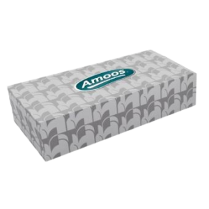 Lenços Faciais 100uds 2f  Cx40 Profissional - Amoos